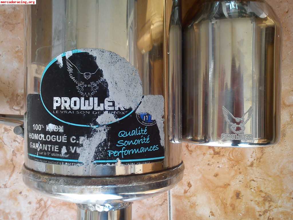 Silencioso prowler para clio ii