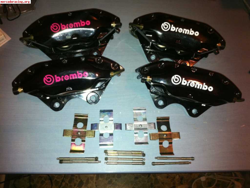 Pinzas brembo 4 pistones peugeot citroen renault....