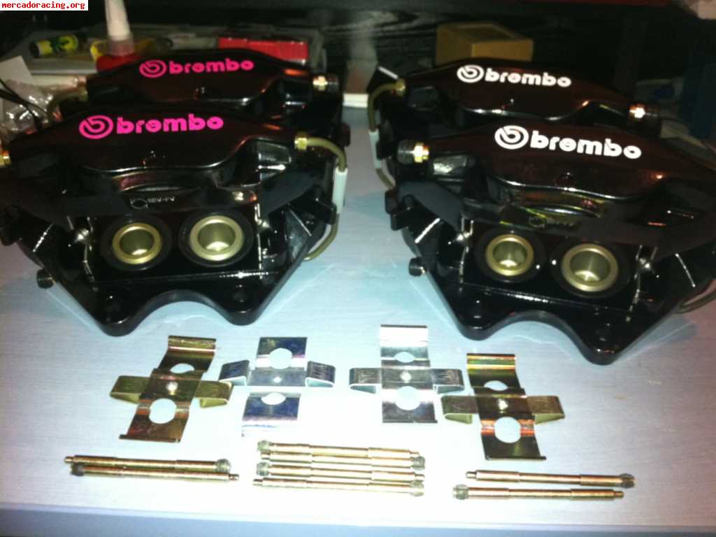 Pinzas brembo 4 pistones peugeot citroen renault....