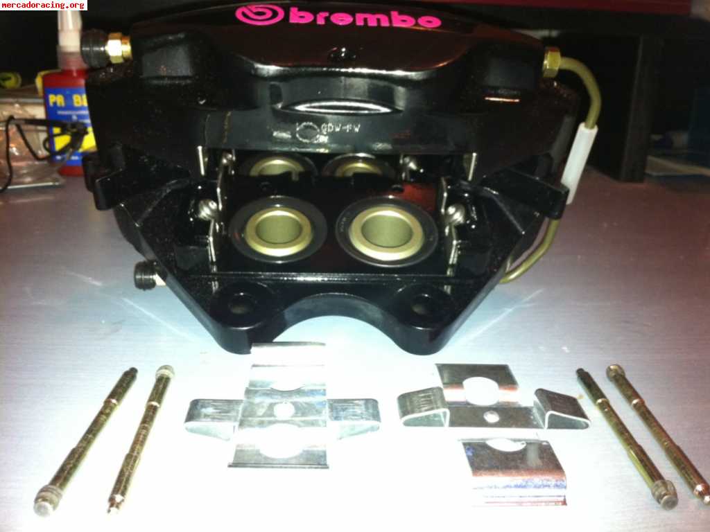 Pinzas brembo 4 pistones peugeot citroen renault....