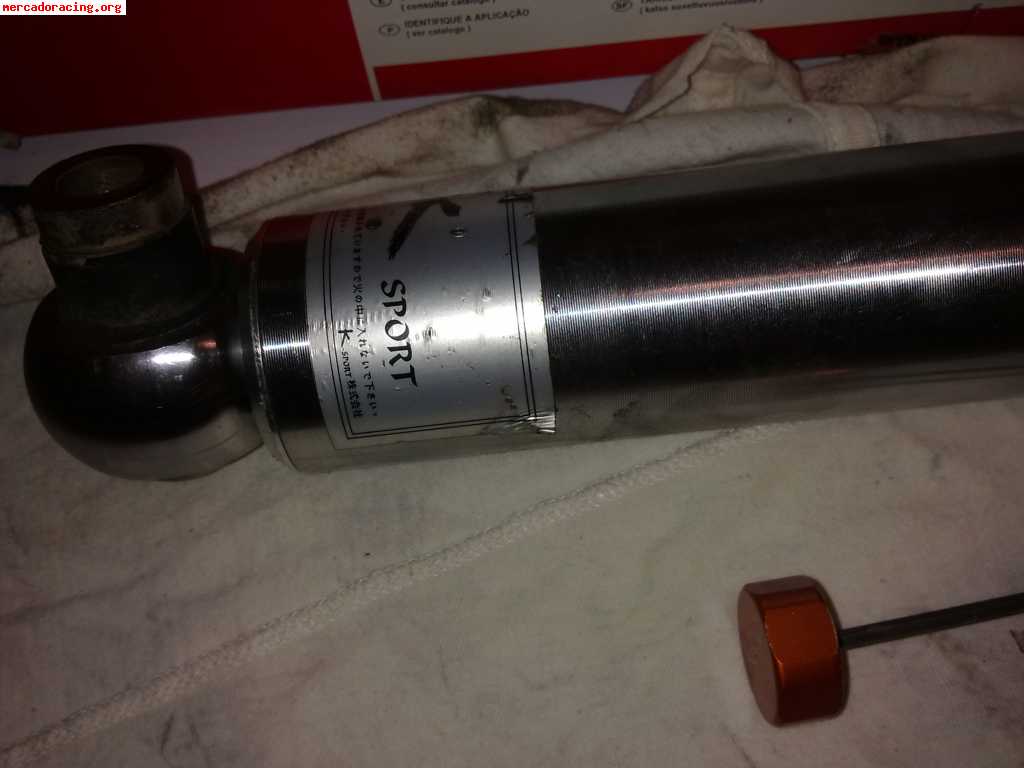 Vendo suspensiones traseras 206 k-sport con rotulas uniball.