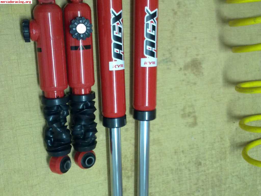 Vendo suspension kayaba agx mas muelles cobra 380€