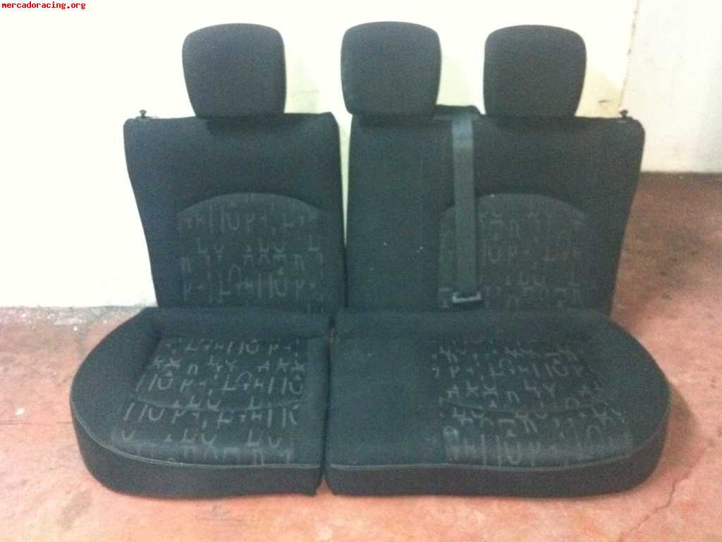 Asientos 206 xs, faros traseros 206 fase 2, pedales gti, tap