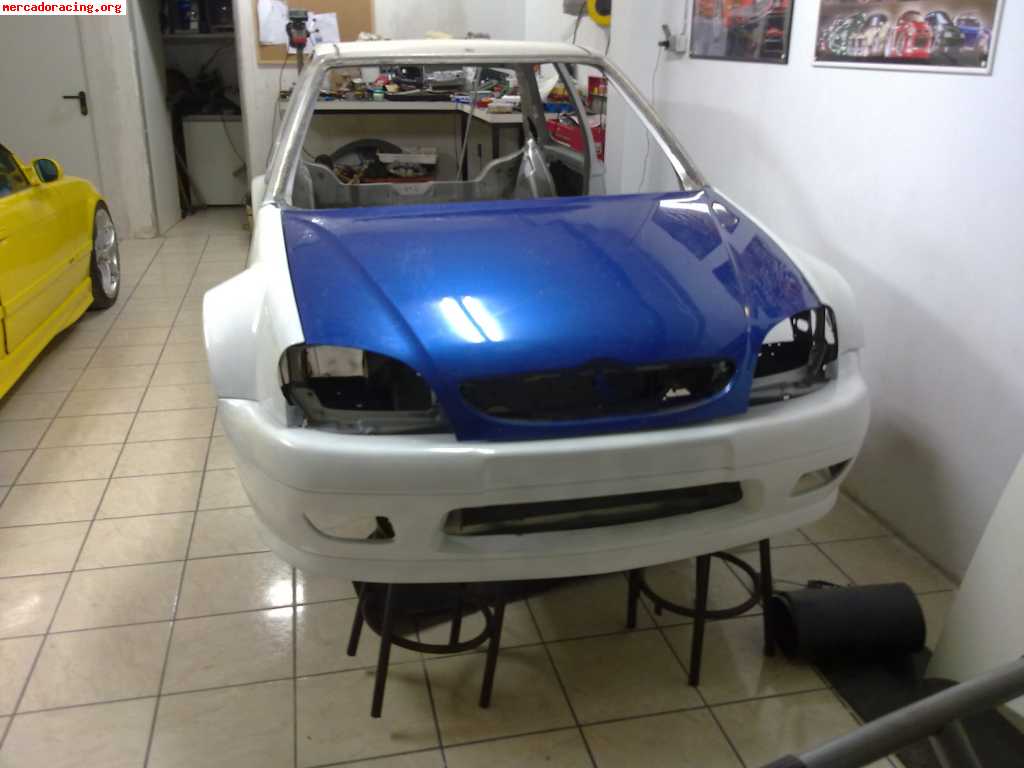 Se vende carroceria de saxo con kit ancho de kit car documen