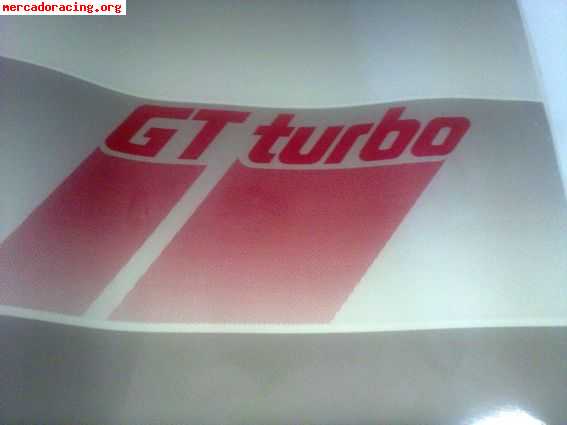 Adhesivos laterales renault gt turbo fase 2 - todos los colo