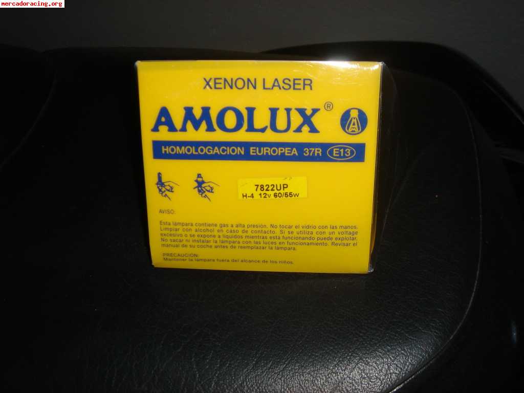 Juegos de lamparas h4 efecto blanco