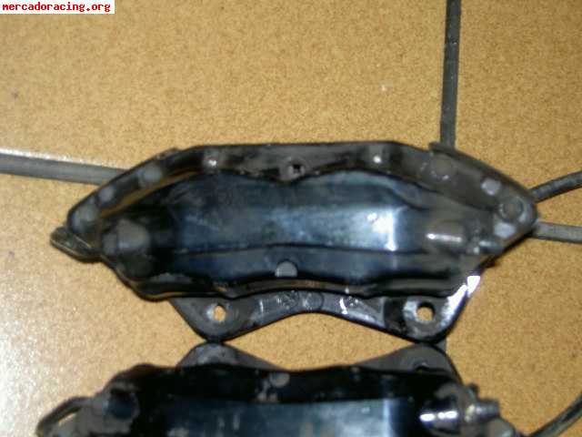 Pinzas de freno 4 pistones brembo de bmw