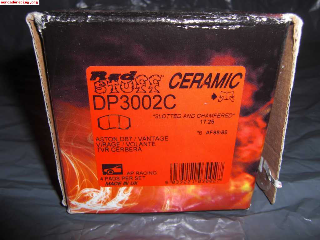 Vendo juego de pastillas ebc red stuff ceramic part. dp3002c