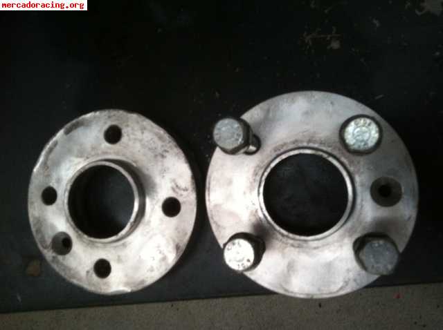 Vendo separadores 4x100 de 20mm para renault......