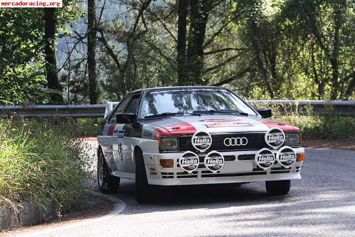 Paragolpes audi quattro