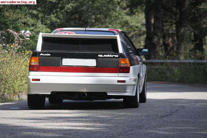 Paragolpes audi quattro