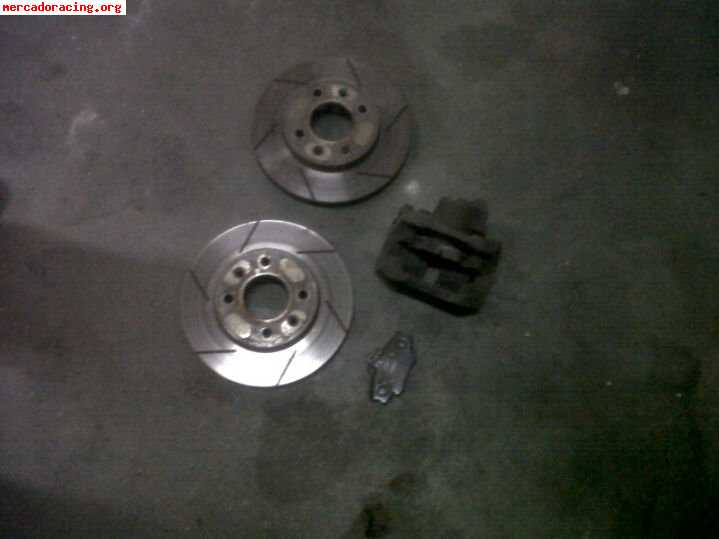 Vendo discos  pàstillas y frenos para clio 16v-williams-r5 g