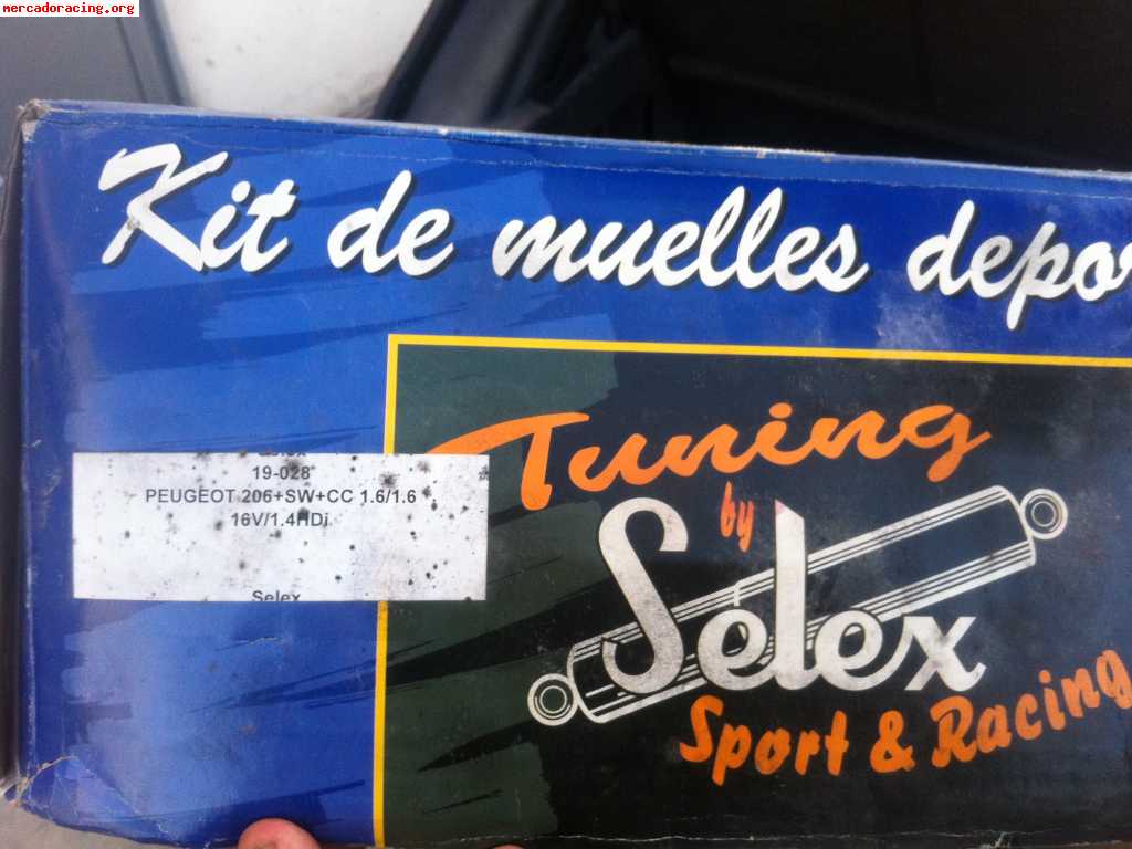 Muelles selex para 206