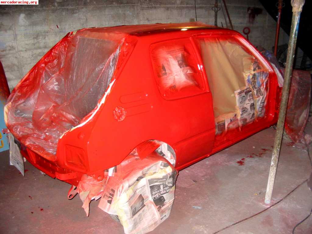 Carroceria multipunto de 205 rallye