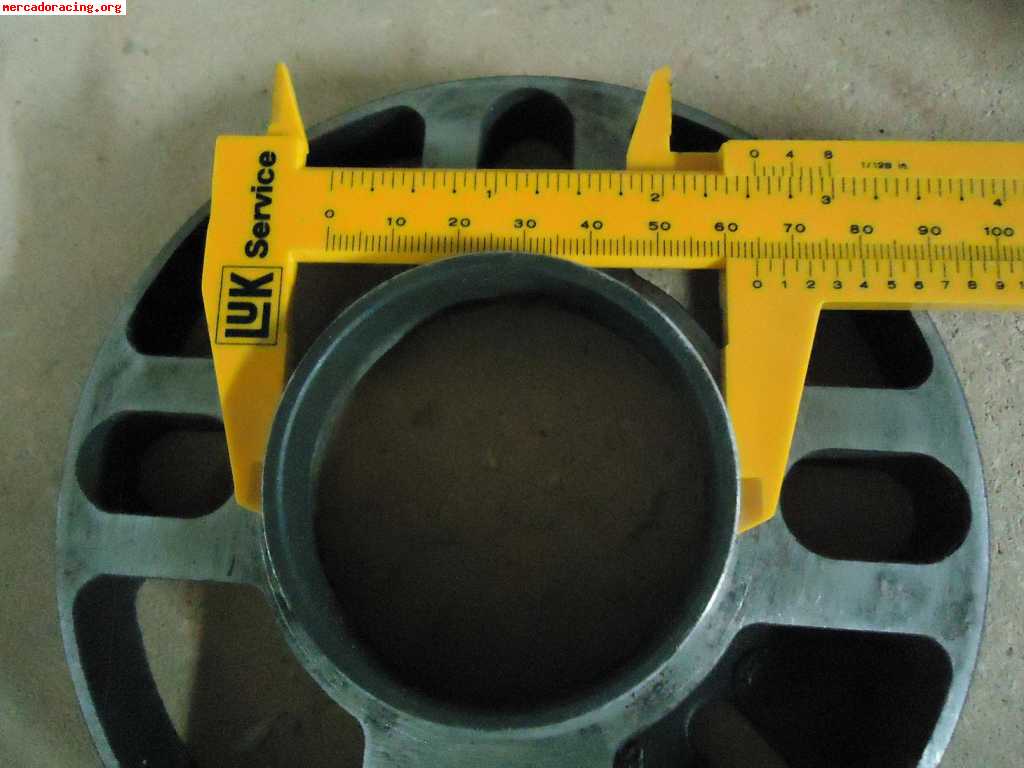Separadores 16 mm. 4 ajujeros