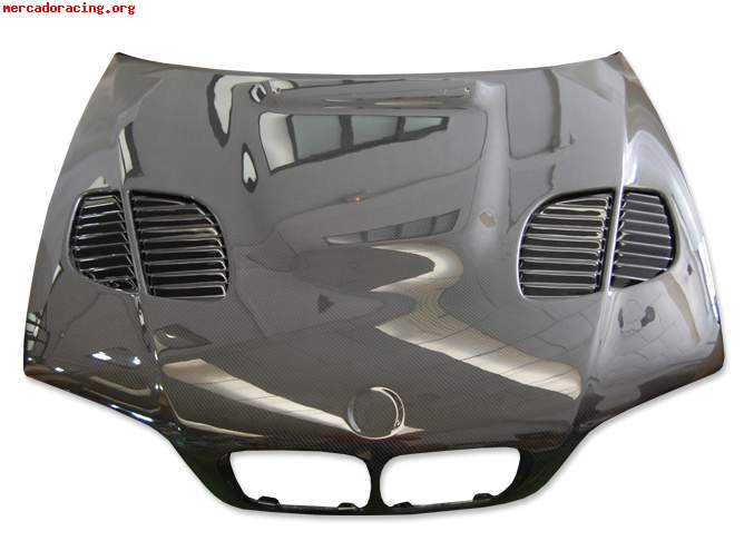 Capo carbono bmw e46 look m3 gtr