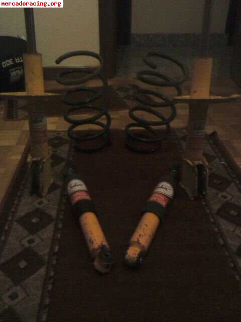 Suspension selex amarilla clio16v año 92