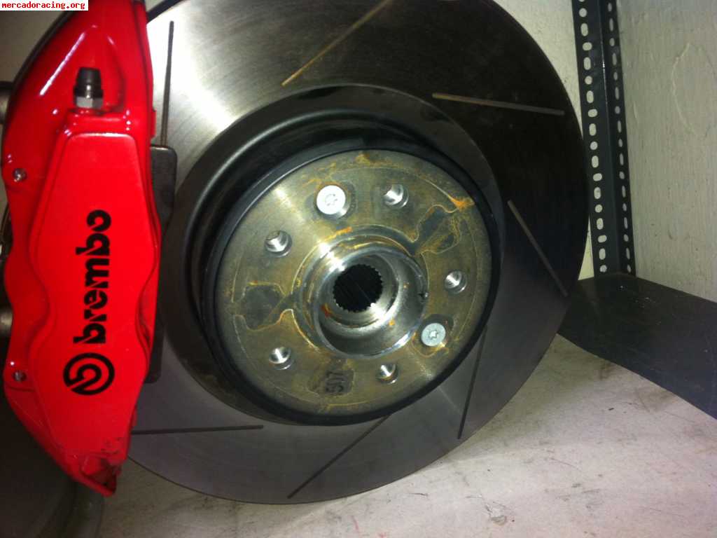 Se vende pinza brembo   disco rayado   pastillas   porta man