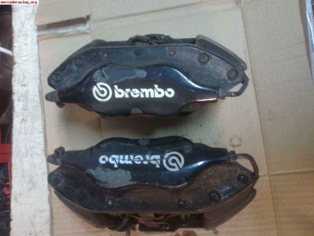 Pinzas brembo 4 pistones de 406 coupe (pastillas y discos in