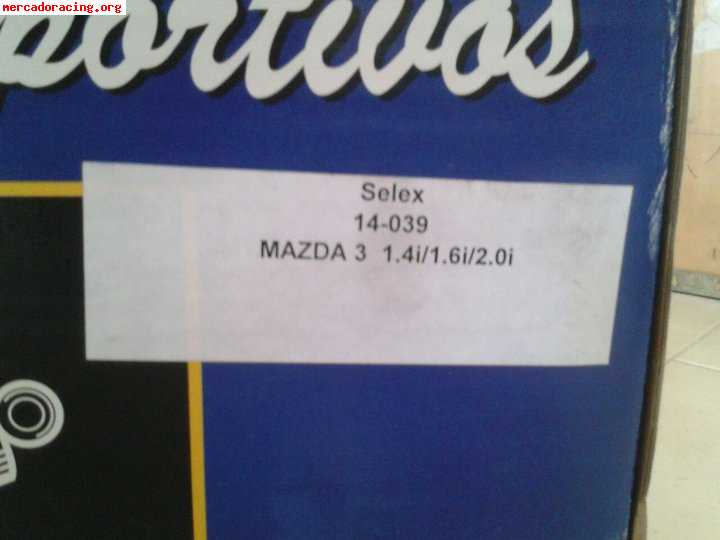 Vendo muelles selex sport para mazda3 100€