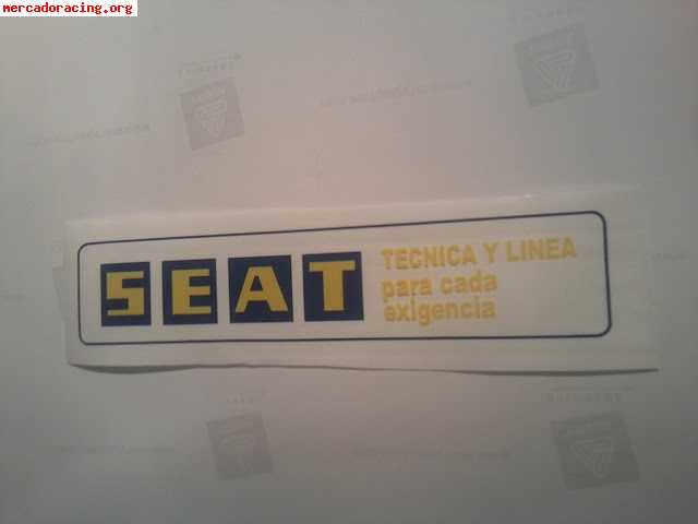 Pegatinas seat clasicas