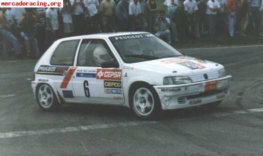 Eje trasero peugeot 106 rallye