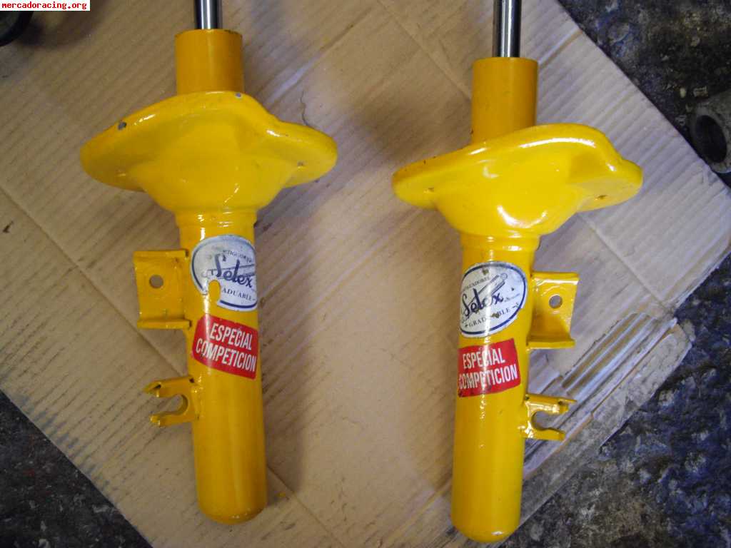 Buenas vendo suspension delantera selex amarilla de competic