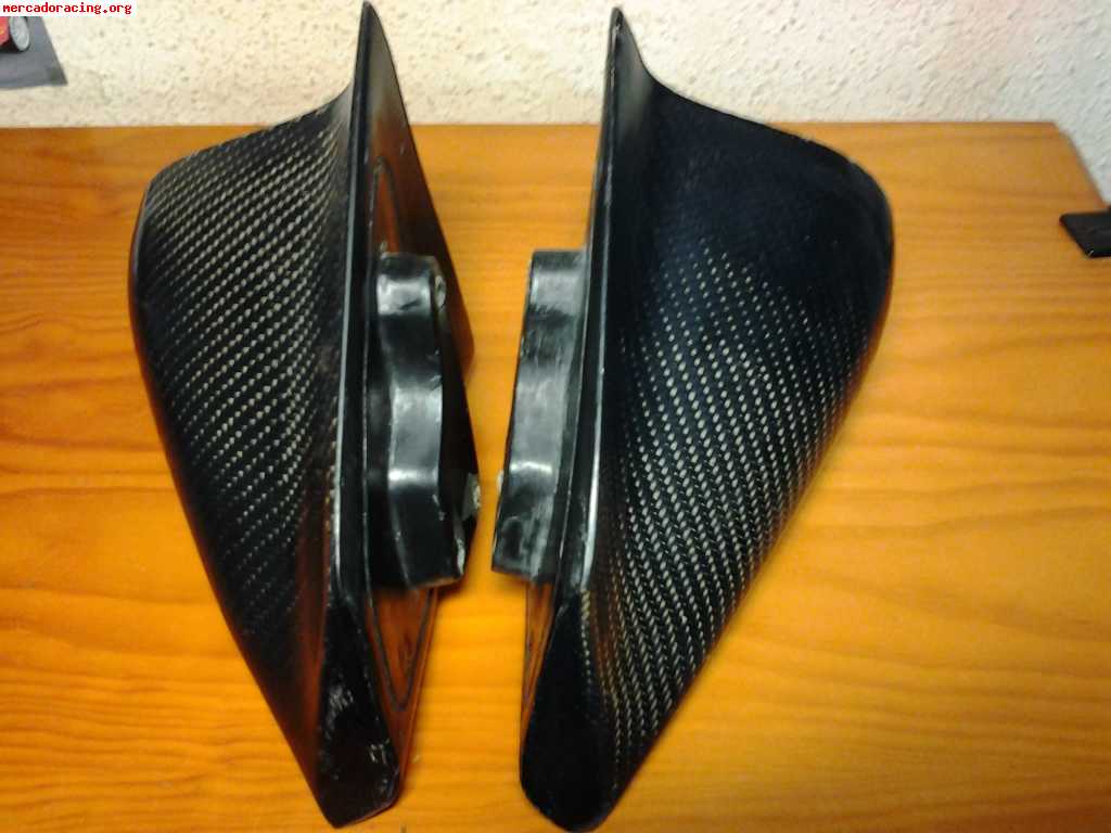 Retrovisores obus en carbono de evo 10