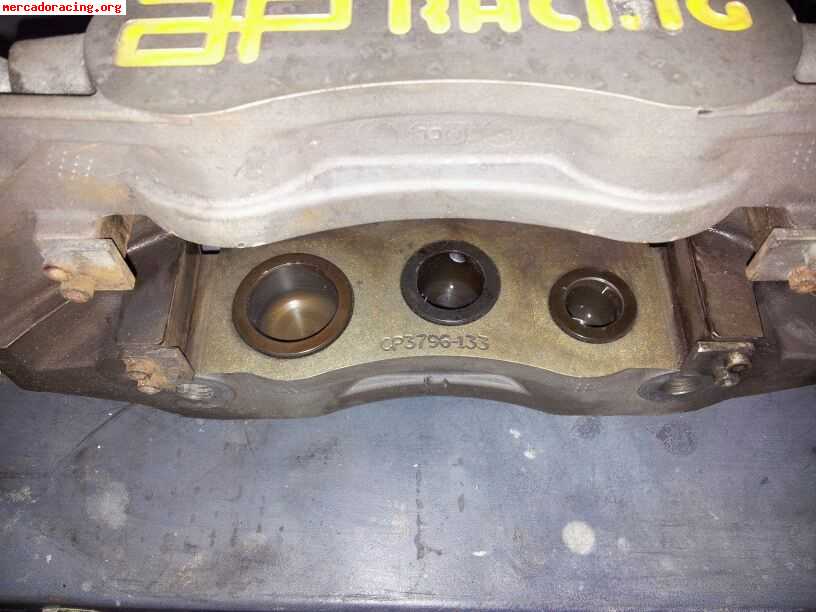 Frenos ap racing 6 pistones delanteros mitsubishi