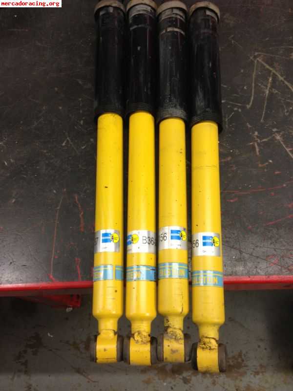4 amortiguadores bilstein b36-2156 mercedes e300  97