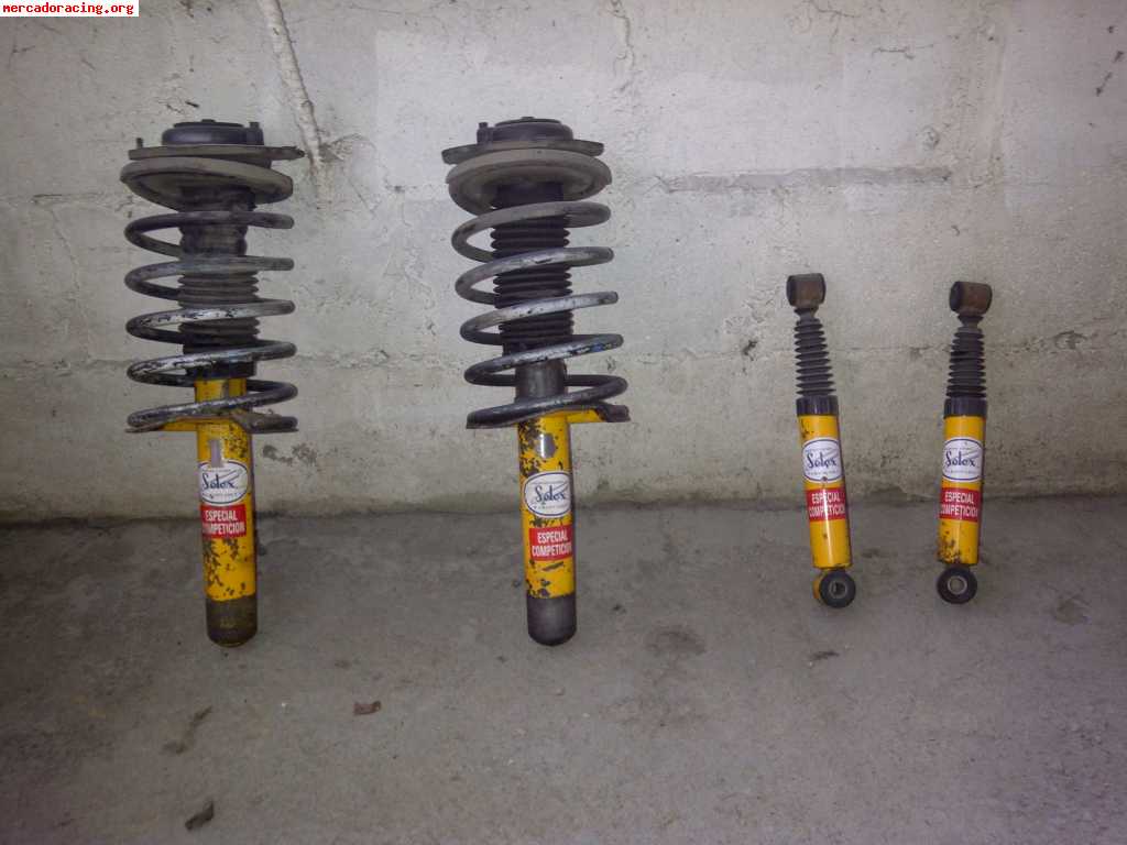 Suspension selex amarilla de competicion para peugeot 306 gt