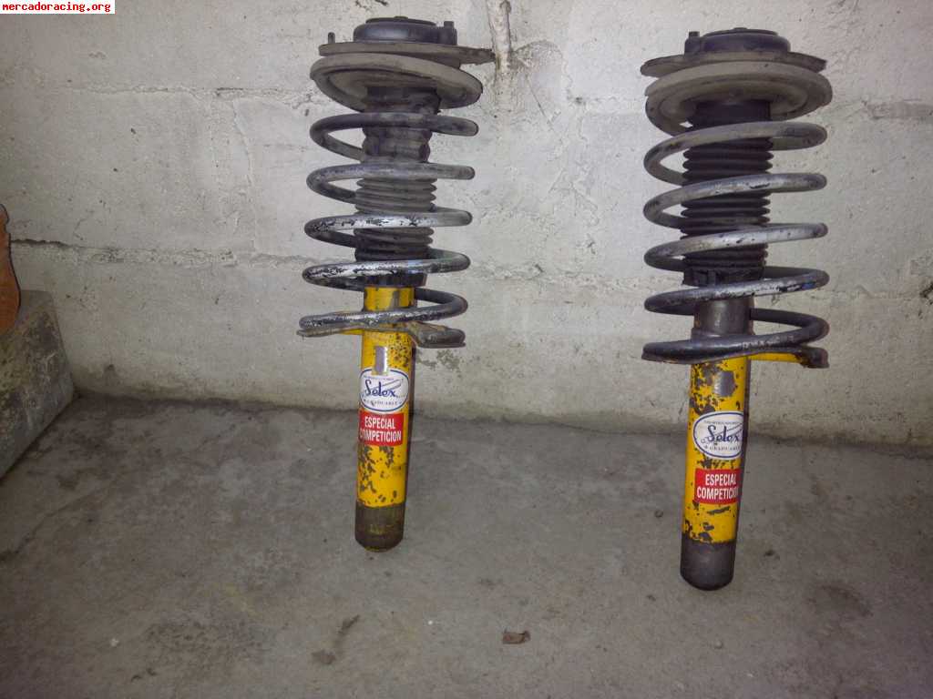 Suspension selex amarilla de competicion para peugeot 306 gt