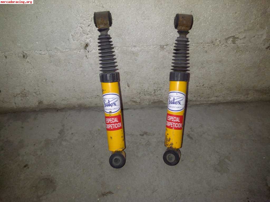 Suspension selex amarilla de competicion para peugeot 306 gt