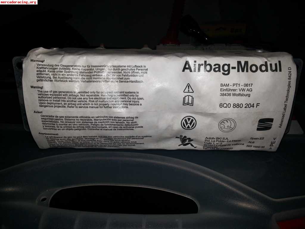 Vendo airvag acompañante seat ibiza 6l