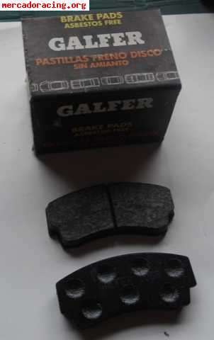 Pastilla de freno delanteras galfer