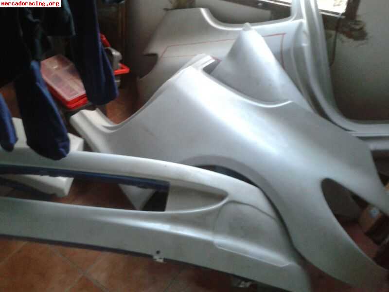 Vendo kit carroceria wrc para 206!!