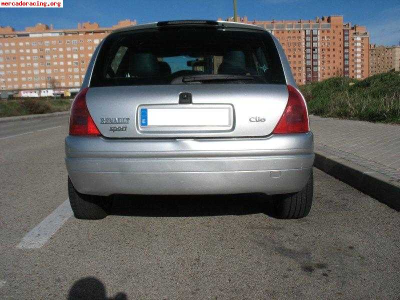 Defensa trasera clio sport