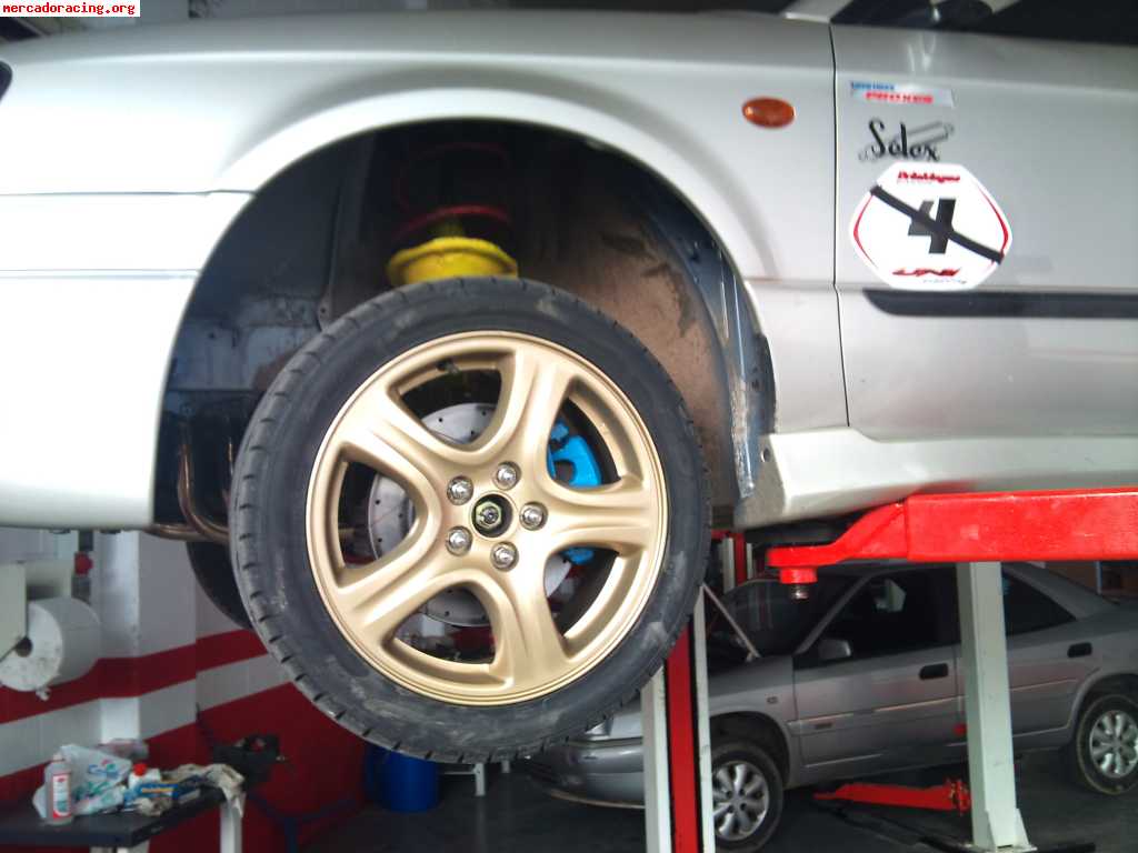 Frenos y llantas 16  originales subaru