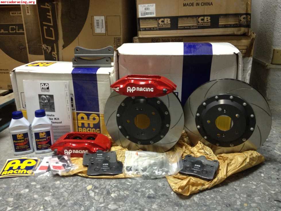 Kit frenos ap racing honda civic fn2 - nuevos
