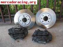 Pinzas brembo 4 pistones con discos y pastillas nuevas
