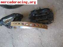 Pinzas brembo 4 pistones con discos y pastillas nuevas