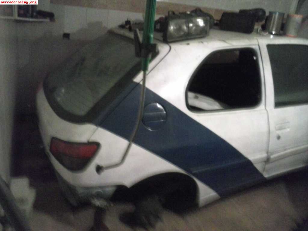 Se vende puente trasero de tambor de peugeot 306 3 puertas