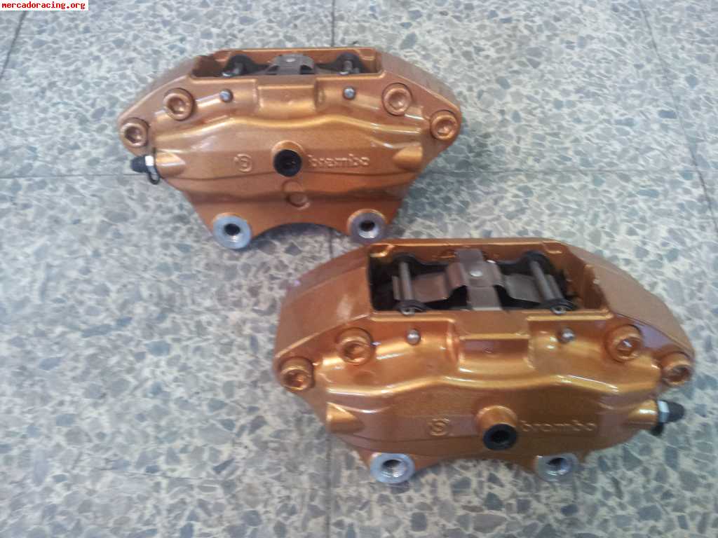 Pinzas de freno brembo serie oro nuevas