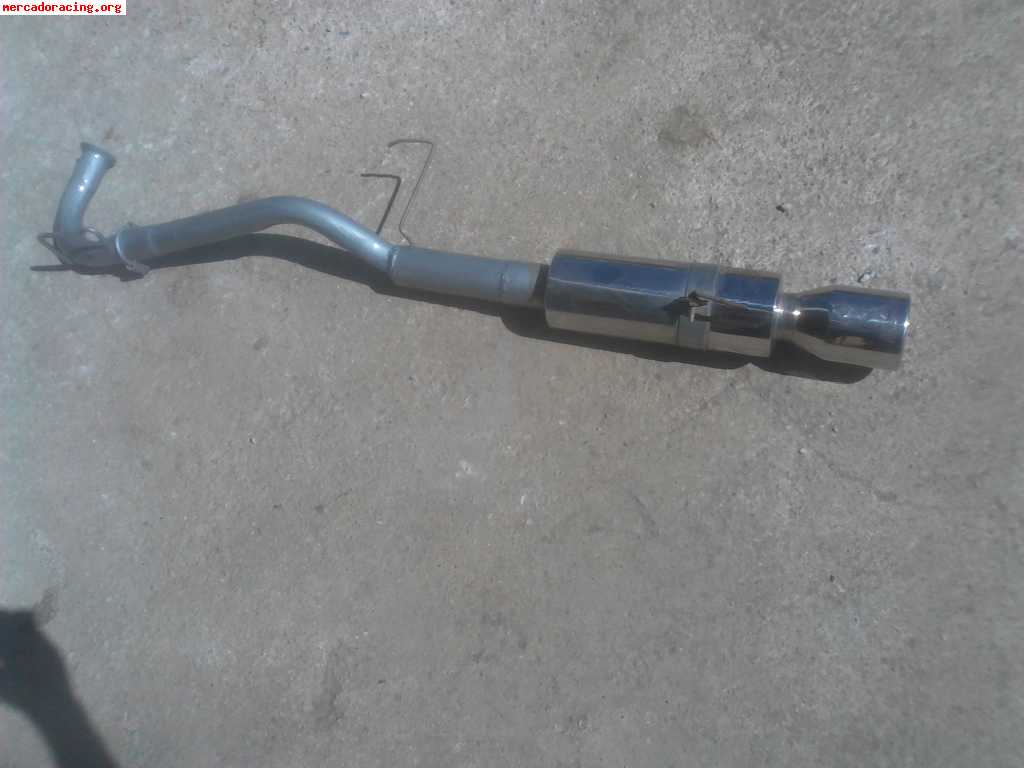 Tubo de escape racing