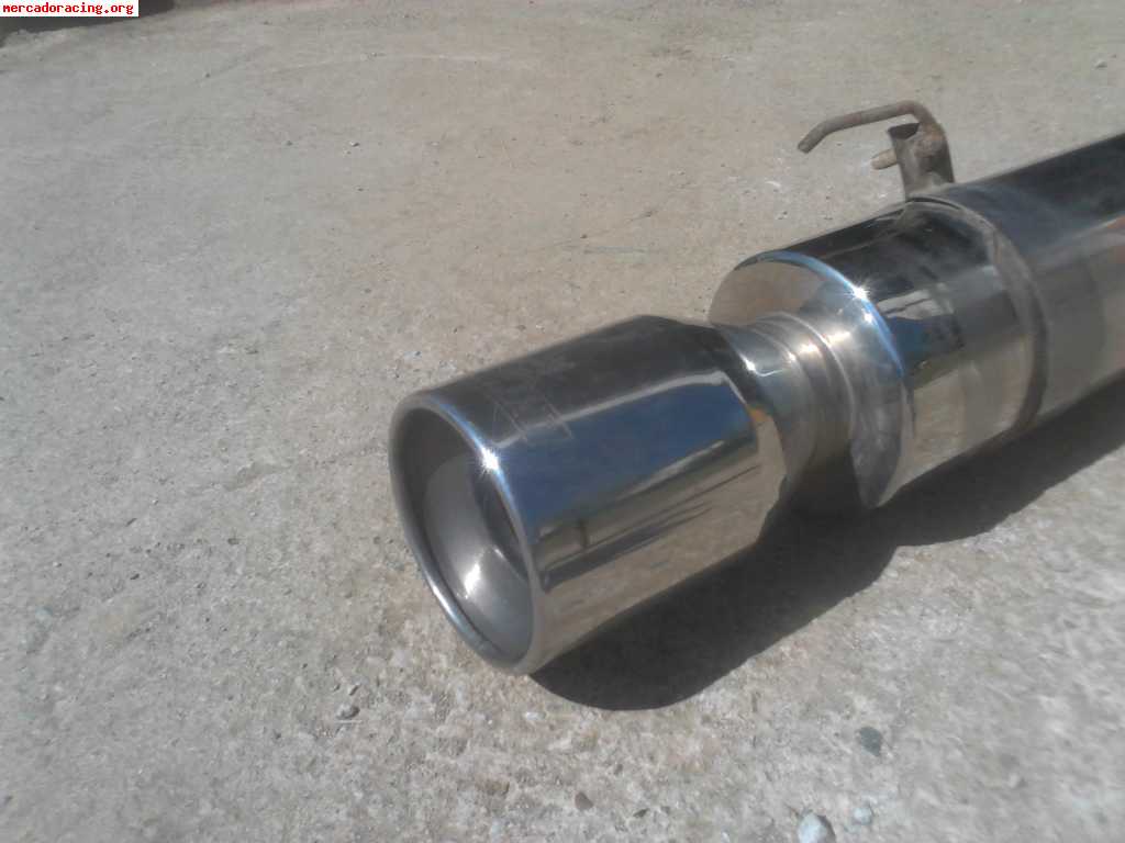 Tubo de escape racing