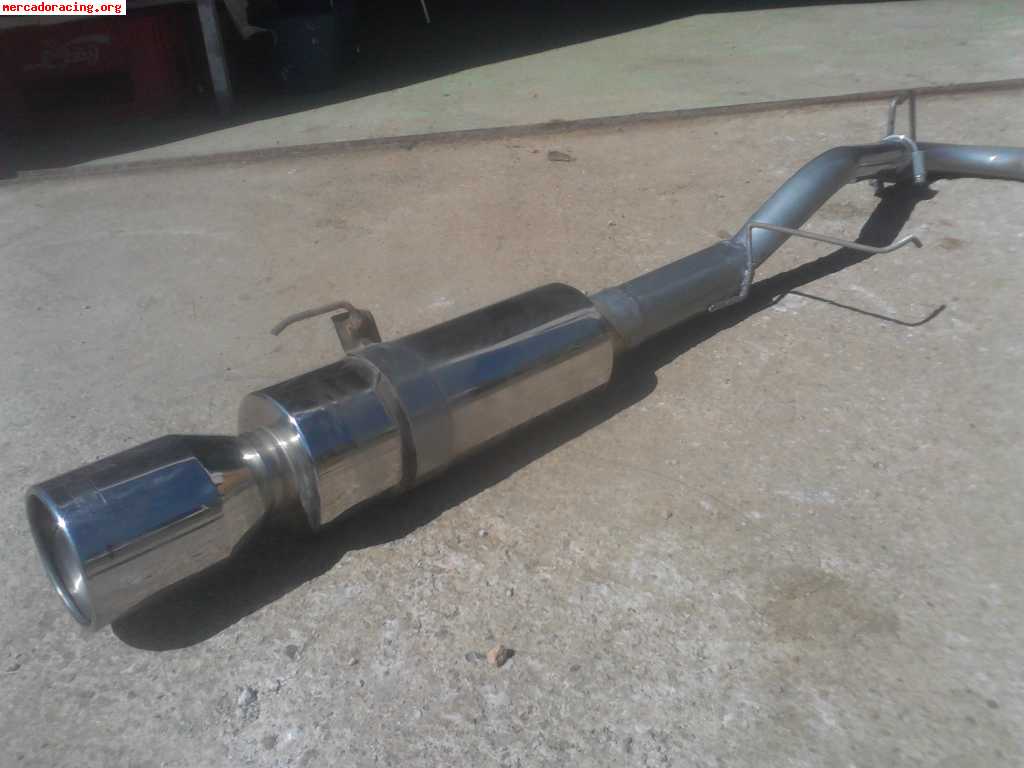 Tubo de escape racing