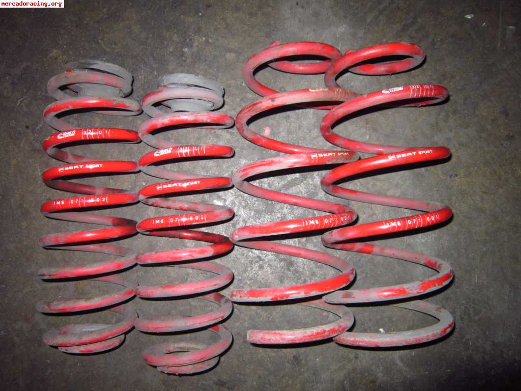 Muelles eibach para leon,cordoba,golf.