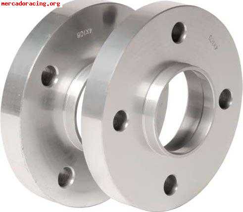 Separadores 30mm de doble centraje para ford 4x108