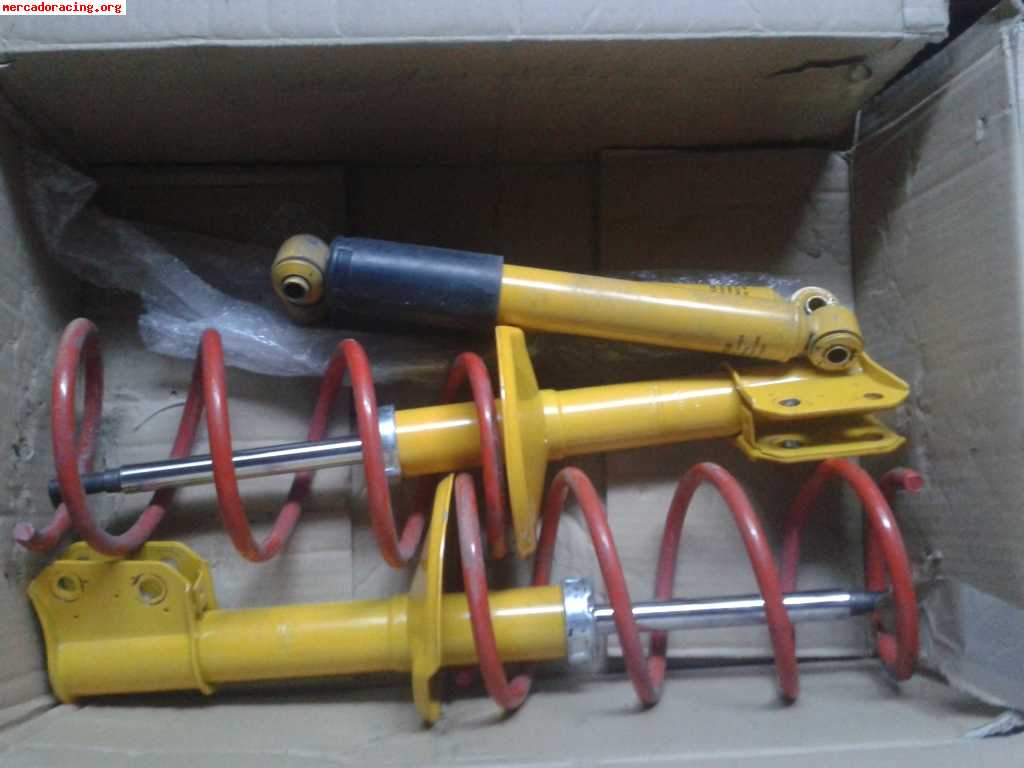 Vendo suspension  muelles cortos clio 94