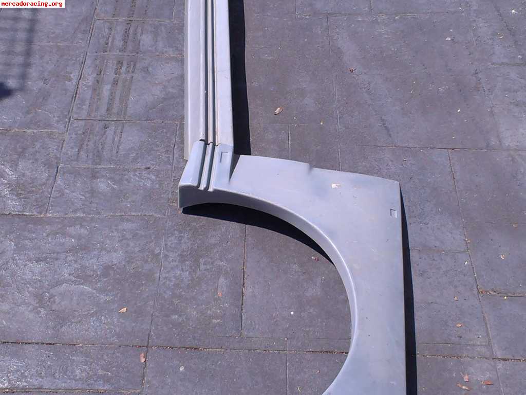 Aletas de fibra para fiat uno turbo